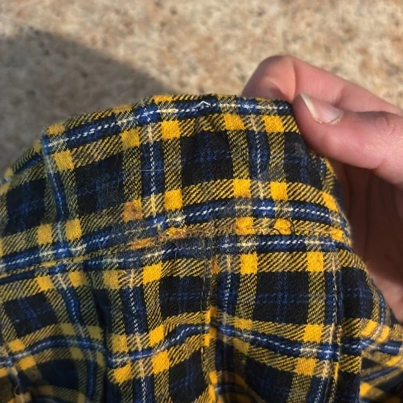 COPY - Womens yellow plaid tartan pleated mini skirt / grunge skater coquette c… - Picture 3 of 3